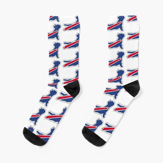 Buffalo Bills Frenchie  Socks
