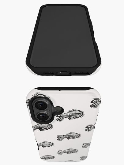 Buffalo Bills Doodle iPhone Case, Gift For Fan