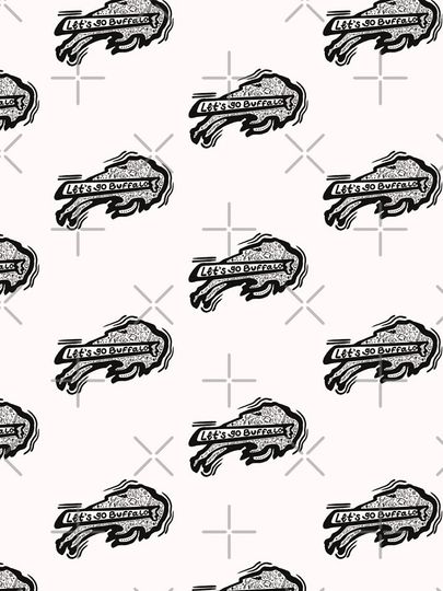Buffalo Bills Doodle iPhone Case, Gift For Fan