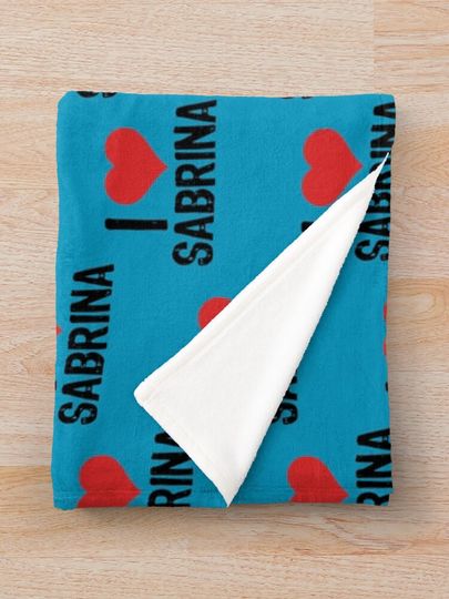 Copy of Sabrina Carpenter    Throw Blanket