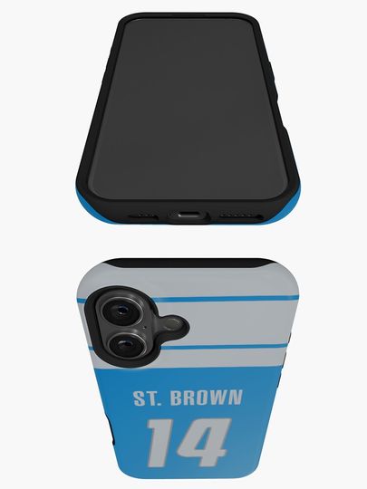 Amon-Ra St. Brown - Detroit Lions iPhone Case