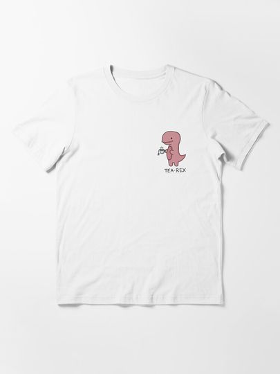 'Tea-Rex' Illustration Essential T-Shirt