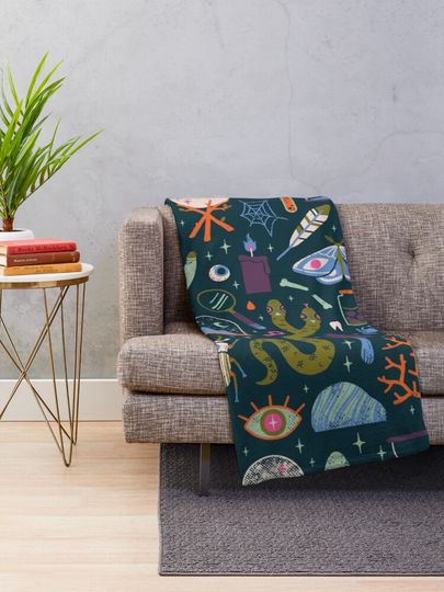 Curiosities Throw Blanket