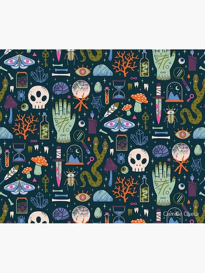 Curiosities Throw Blanket