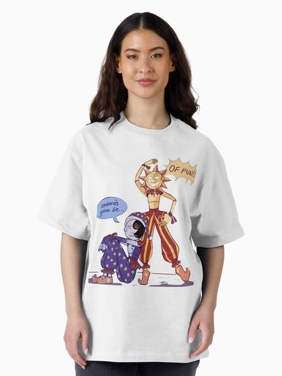  sundrop and moondrop Oversized T-Shirt