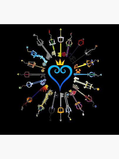 Kingdom hearts keyblades Socks