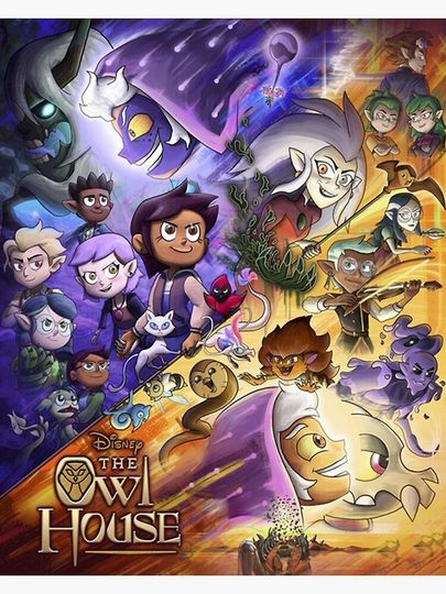 The Owl House Design Premium Matte Vertical Poster