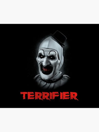 Terrifier 2 Art the Clown Throw Blanket