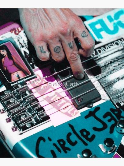 Flea Bass RHCP Premium Matte Vertical Poster