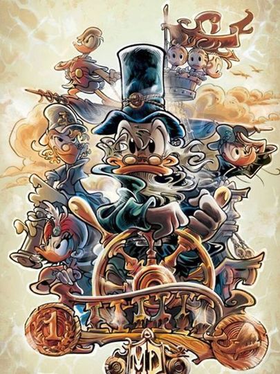 Scrooge McDuck iPhone Case