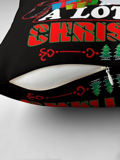 It`s feeling a lot like Christmas Pillow
