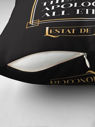 Interview with the Vampire Lestat Quote - Transparent Pillow