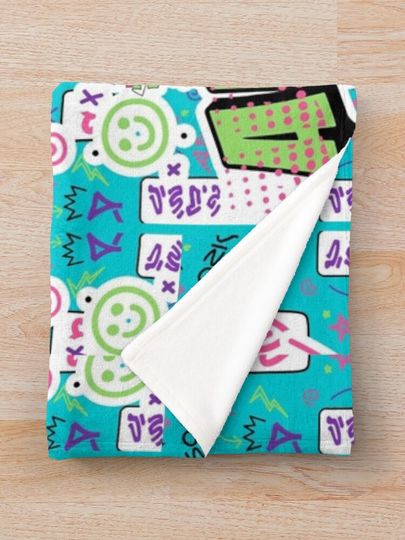 zombies 3 1 backpack bag Throw Blanket
