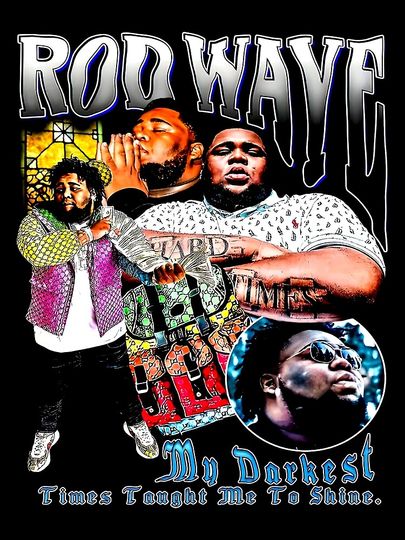 Rod Wave Vintage 90 Poster