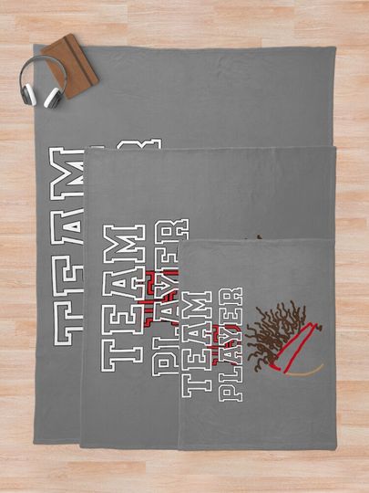 Patrick Mahomes, Team Player Throw Blanket, Gift for Fan