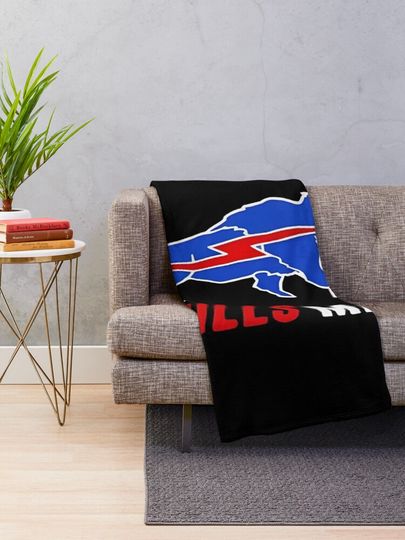 "  Buffalo Bills Mafia " Throw Blanket