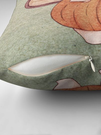 Pumpkin Halloween Mushroom Costume Pillow
