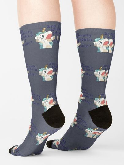 Unicorse BlueyDad Socks