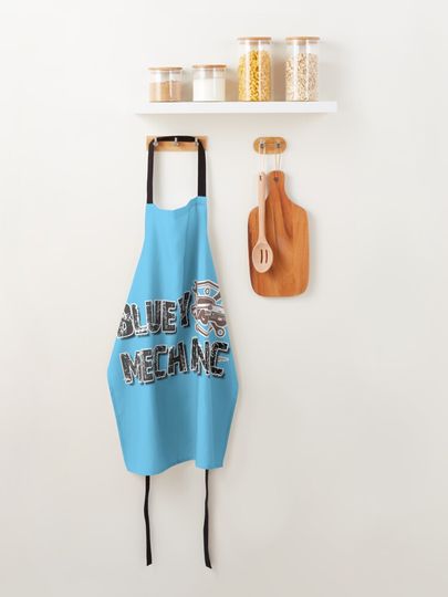 BlueyDad Mechanic Awesome Design Apron