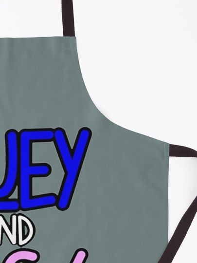BlueyDad and Rosy log Perfect Apron