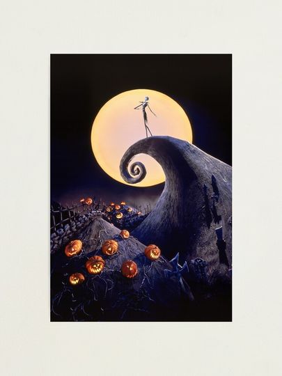 The Nightmare Before Christmas Photographic Print