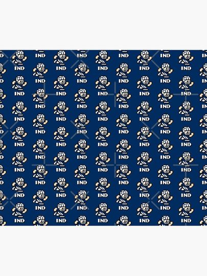 Indianapolis Colts (Tecmo Super Bowl Football Player) Throw Blanket