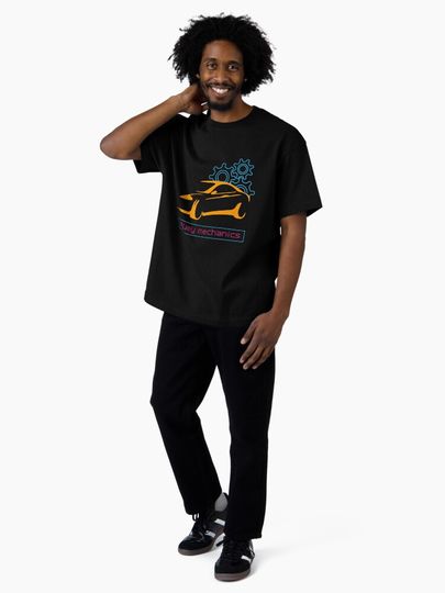 BlueyDad mechanics                      Oversized T-Shirt