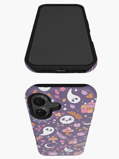 Happy Haunts Pattern iPhone Case