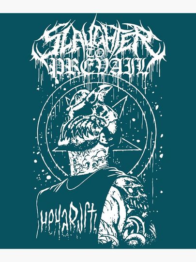 Slaughter to Prevail Wall Poster - Graphic Artwork for Metal Enthusiasts