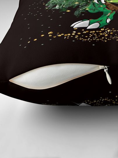 Merry Dinomas Pillow