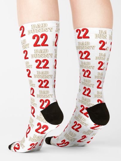 Bad bunny dodgers  shirt       Socks