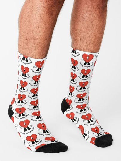 Bunny Dodgers Bad          Socks