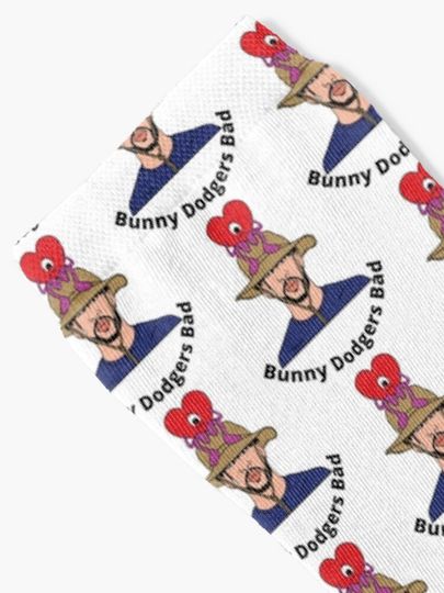 Bunny Dodgers Bad         Socks