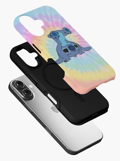 Tie-dye Stitch iPhone Case