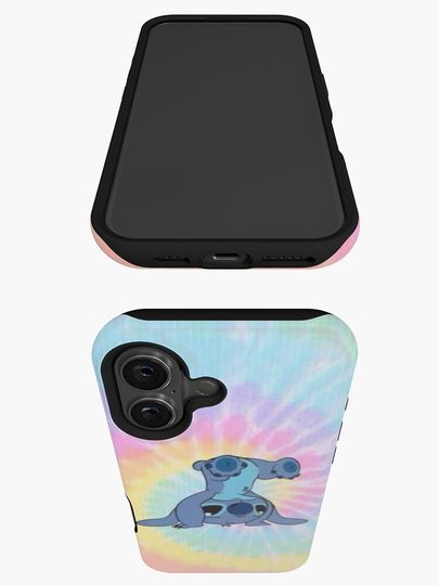 Tie-dye Stitch iPhone Case