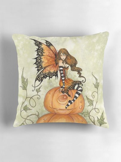 Halloween Fae Pillow