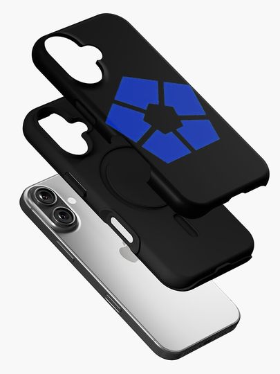  blue lock logo  iPhone Case