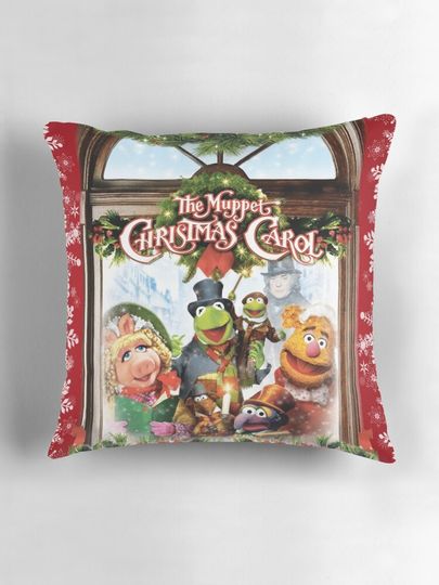 the muppet christmas carol Pillow