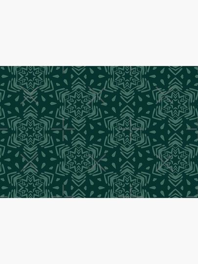 Winter Wonderland - Forest & Dark Evergreen Bath Mat