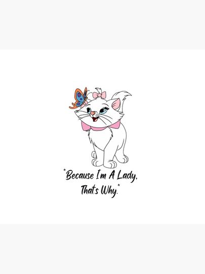 Aristocats Marie Throw Blanket