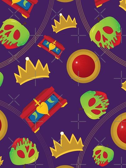Evil Queen Icons iPhone Case