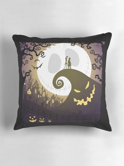 Nightmare before Halloween Pillow
