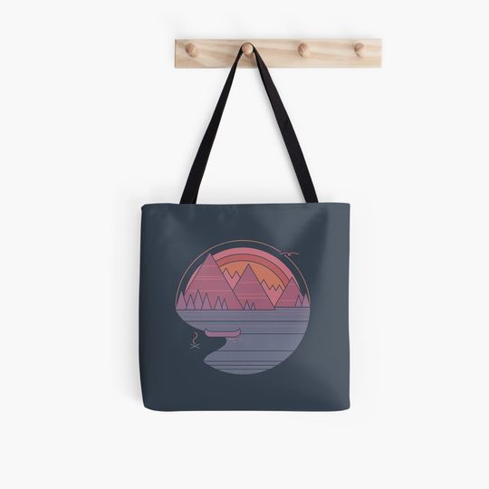 The Mountains Are Calling Tote Bag