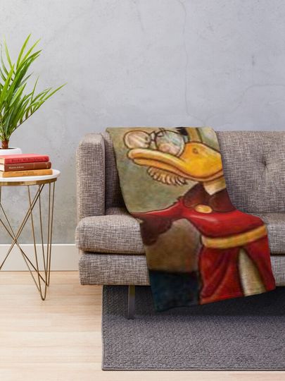 Scrooge McDuck Throw Blanket