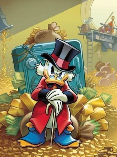 Scrooge McDuck iPhone Case