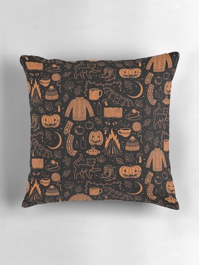 Autumn Nights: Halloween Pillow
