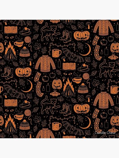 Autumn Nights: Halloween Pillow
