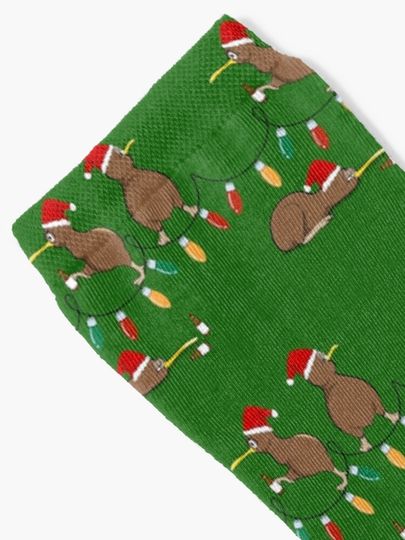 Kiwi Christmas Socks