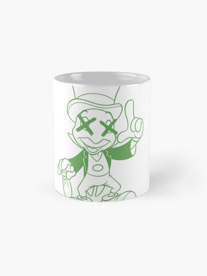Tag Jiminy Cricket Coffee Mug, Disney Mug