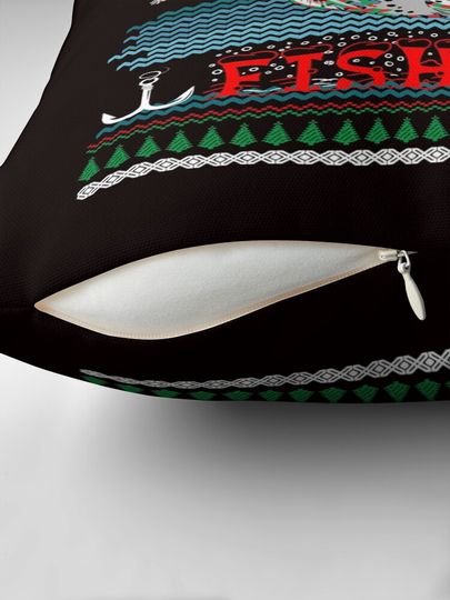 Merry Fishmas Pillow